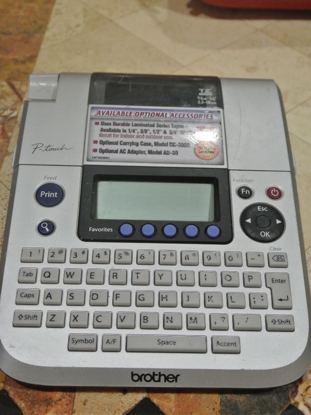 BROTHER PT-1830 LABEL MAKER